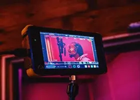 ecran video tournage clip en studio