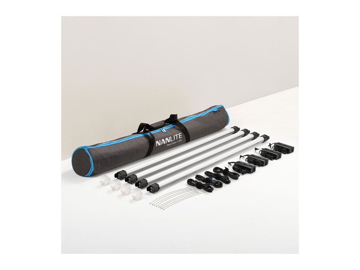 Kit 4 tubes Nanlite PavoTube II 30C