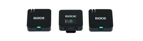 2 micros cravates RØDE Wireless GO