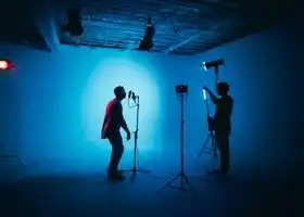 plateau de tournage clip en studio